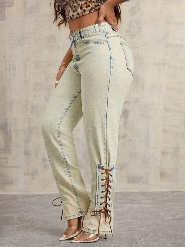 classic WOMEN FASHION DENIM PANTS