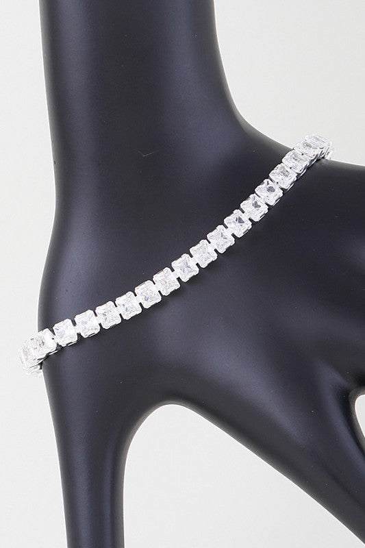 Cubic Zirconia Tennis Bracelet