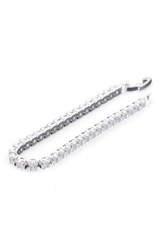 Cubic Zirconia Tennis Bracelet