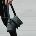 New fashionable minimalist bag with niche design, women's trendy single shoulder handbag, underarm bag